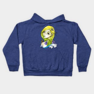 beautiful mermaid Kids Hoodie